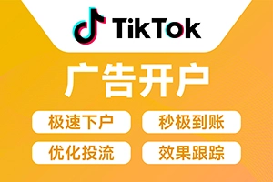 TikTok广告开户